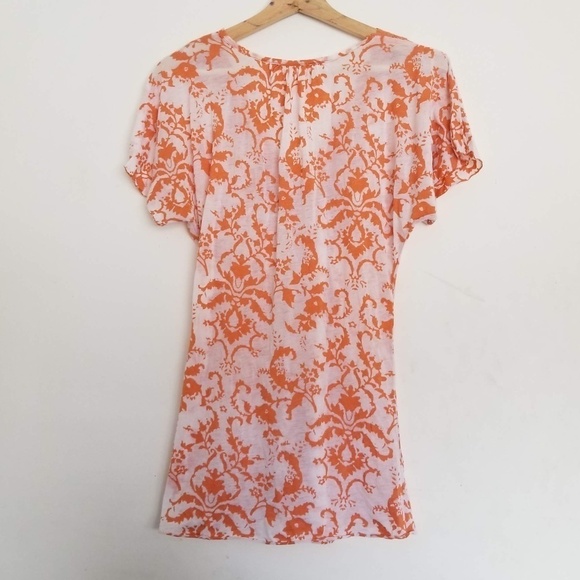 Anthropologie Testament Short Sleeve Top Sz Small - Picture 2 of 7